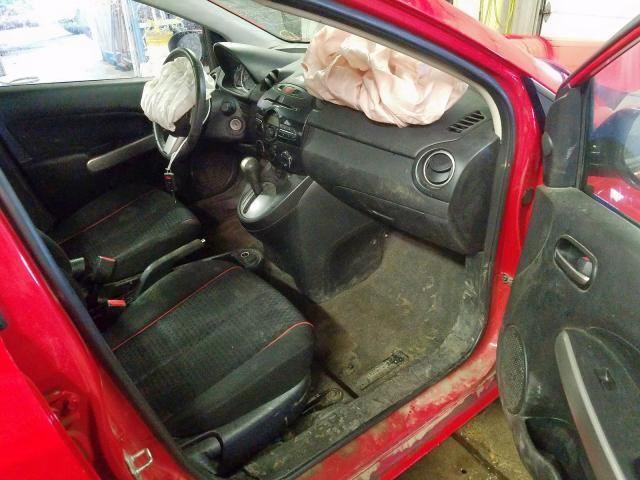 Passenger Right Rear Back Door Glass Window Fits 11-14 MAZDA 2