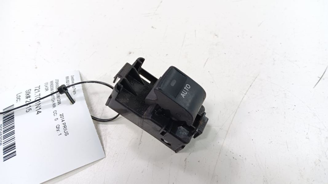 Toyota Prius Power Window Switch Right Passenger Rear 2015 2014 2013 2012