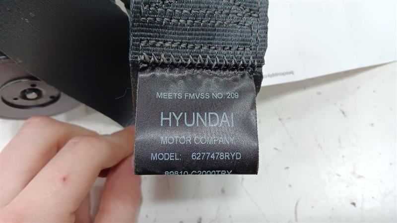 Hyundai Sonata Seat Belt Strap Retractor Left Driver Rear Back 2018 2019