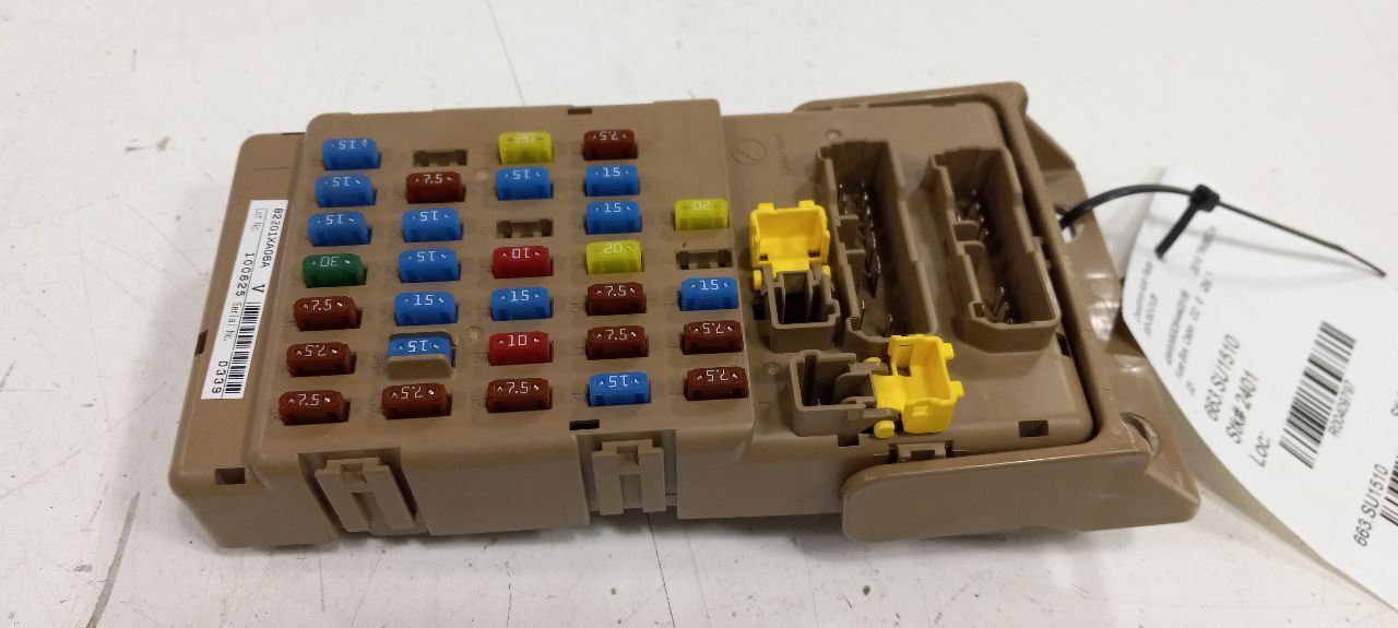 Subaru Tribeca Cabin Fuse Box Interior Inner Under Dash 2010 2011 2012 2013