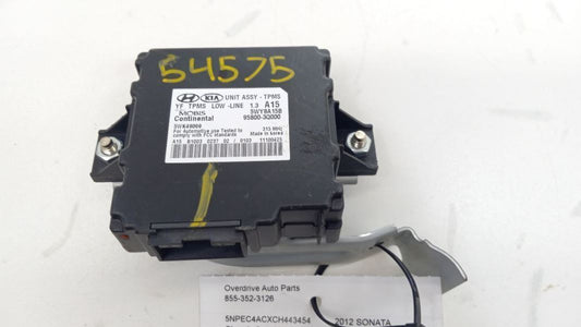 Chassis ECM Suspension TPMS Center Dash Turbo Fits 11-13 SONATA