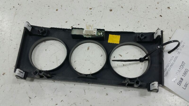 2007 Nissan Sentra Temp Temperature Control Bezel Surround Dash Trim 2008 2009