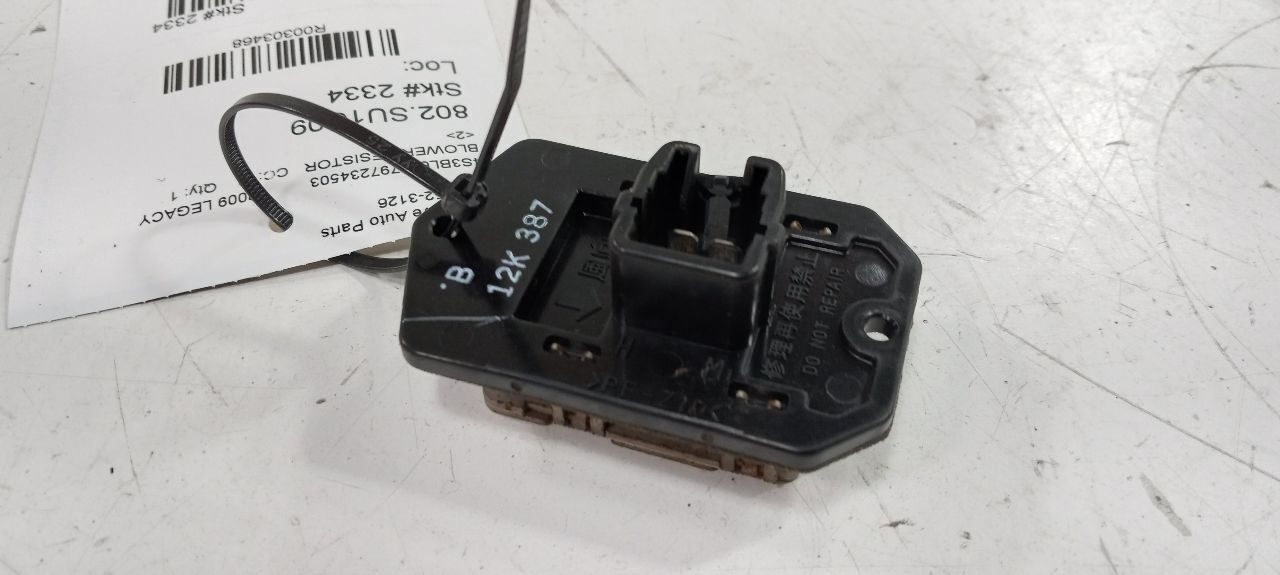 Subaru Legacy Blower Resistor Fan Motor Speed Resistor 2009 2008 2007 2006 2005