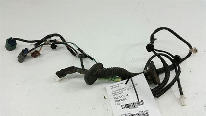 2014 Nissan Maxima Door Harness Wire Wiring Left Driver Rear Back 2011 2012 2013