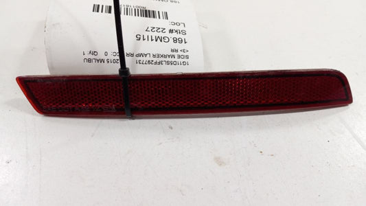 Malibu Rear Marker Light Lamp 2013 2014 2015 2016