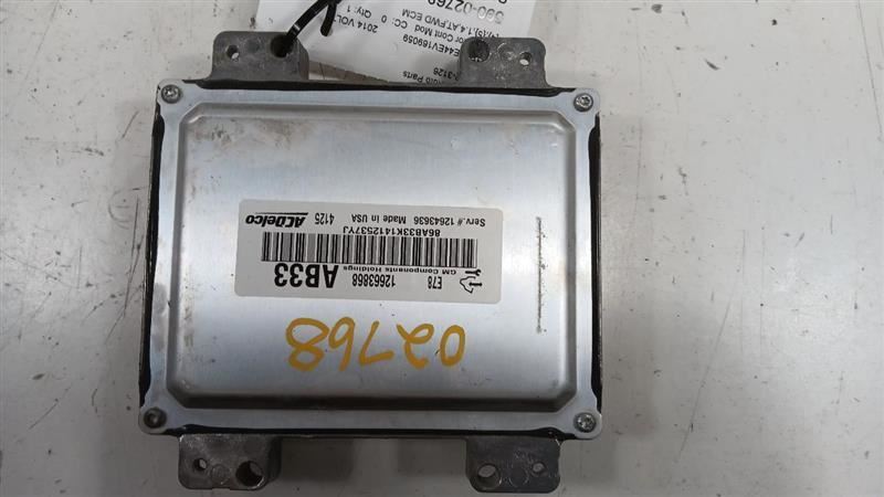 Engine ECM Electronic Control Module VIN P 4th Digit Fits 12-16 CRUZE 539525