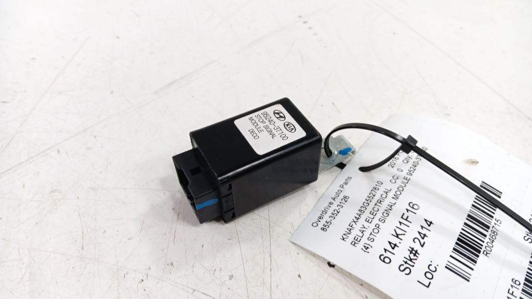 Kia Forte Electric Relay 2016 2015 2014