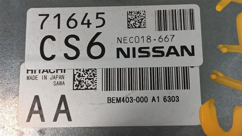 Engine ECM Electronic Control Module 2.5L VIN 5 Fits 14-17 ROGUE