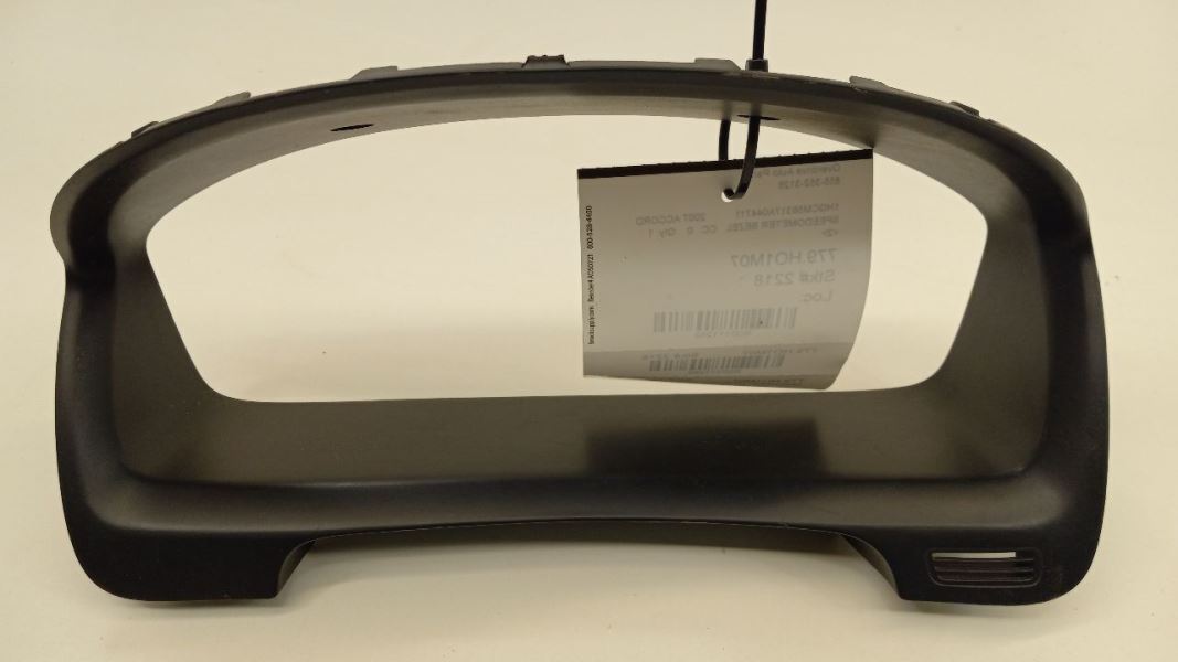 Accord Speedometer Bezel Dash Surround Trim 2007 2006 2005 2004 2003