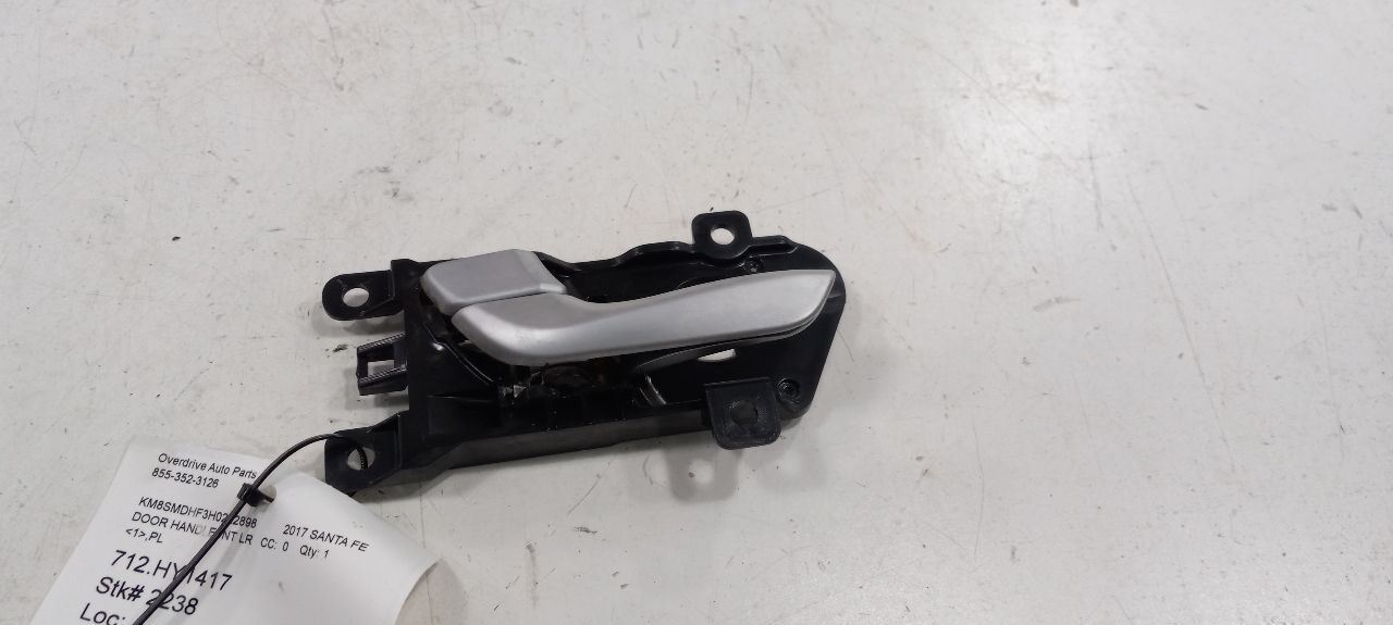 Santa Fe Door Handle Left Driver Rear Interior Inside 2017 2018 2019