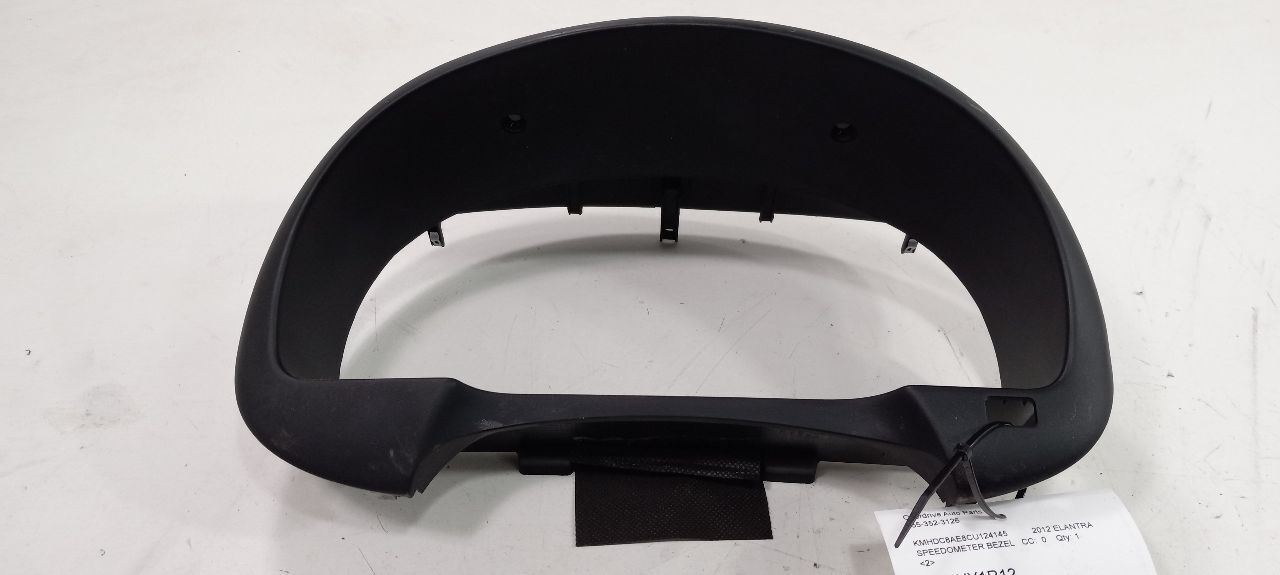 Hyundai Elantra Speedometer Bezel Dash Surround Trim 2009 2010 2011 2012