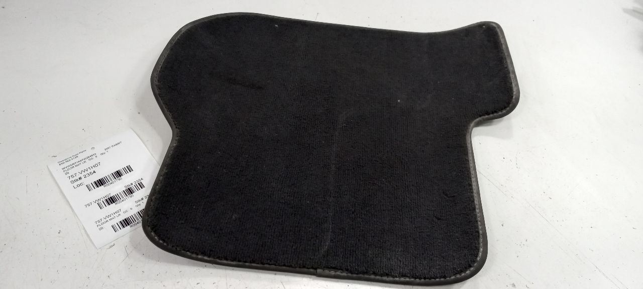 Volkswagen Rabbit Floor Mat Left Rear Driver Side 2006 2007 2008 2009