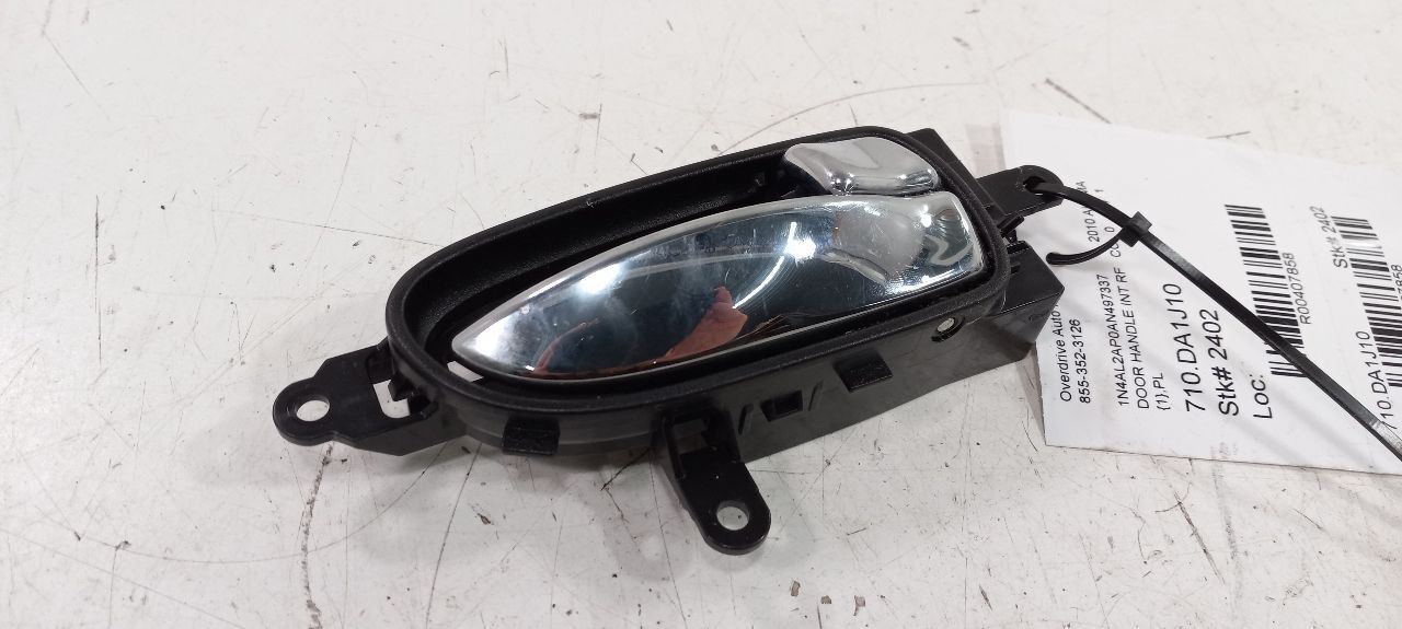 Nissan Altima Door Handle Right Passenger Front Interior Inside 2010 2009 2008