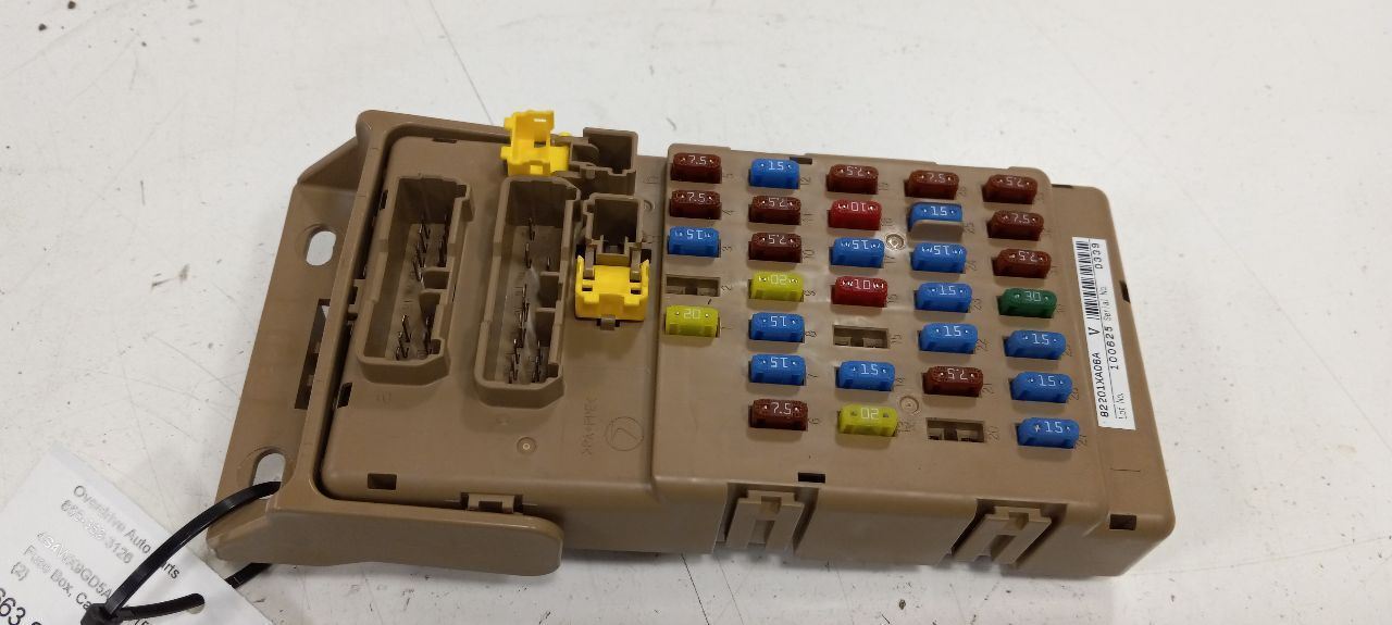 Subaru Tribeca Cabin Fuse Box Interior Inner Under Dash 2010 2011 2012 2013