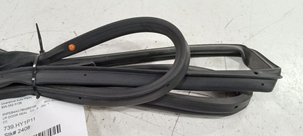 Hyundai Sonata On Door Seal Rubber Left Driver Rear Back 2011 2012 2013