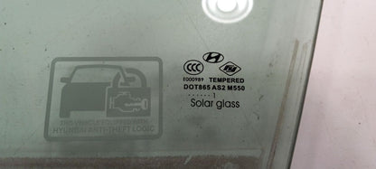 Driver Left Front Door Glass Window VIN C 5th Digit Hybrid Fits 11-15 SONATA