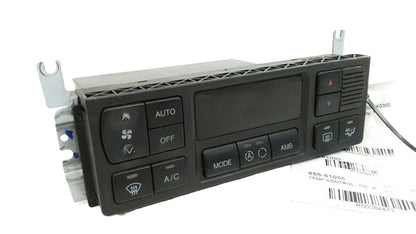 Temperature Climate Control  Automatic Temperature Control 01-05 XG Series