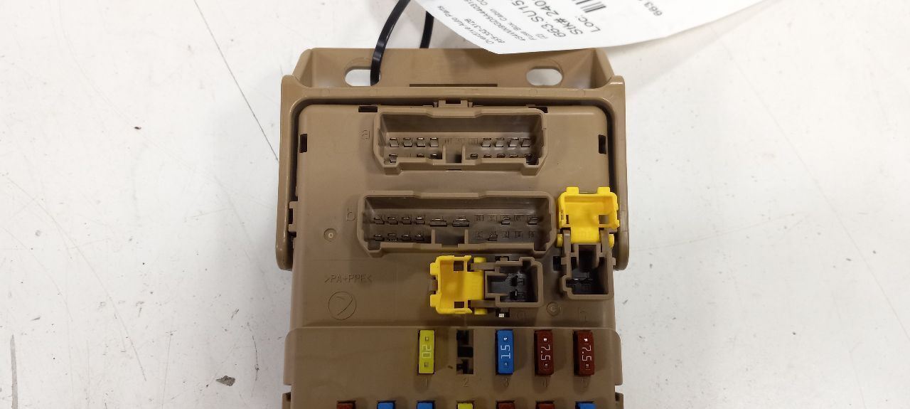 Subaru Tribeca Cabin Fuse Box Interior Inner Under Dash 2010 2011 2012 2013