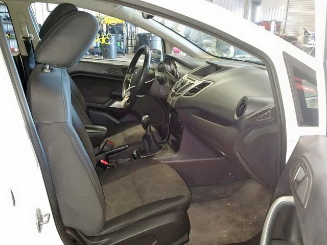 2011 FORD FIESTA Door Handle Left Driver Rear Back Interior 2012 2013 2014 2015