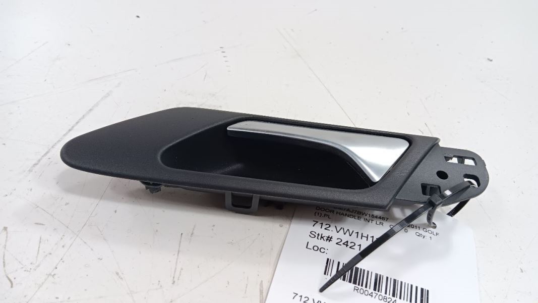 Volkswagen Golf Door Handle Left Driver Rear Interior Inside 2010 2011 2012 2013