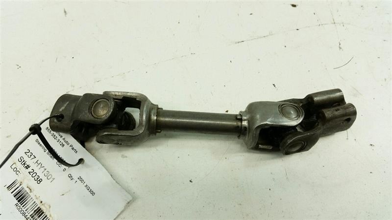 2001 Hyundai XG300 Lower Steering Column Shaft Knuckle U Joint