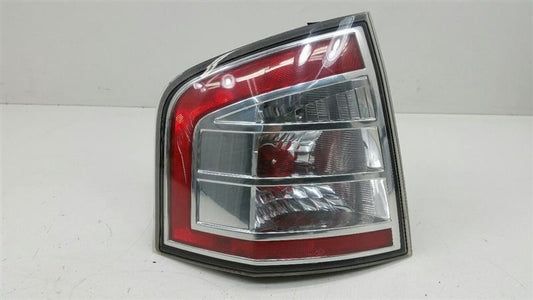 Driver Left Tail Light Lamp Silver Shaded Fits 07-10 EDGE