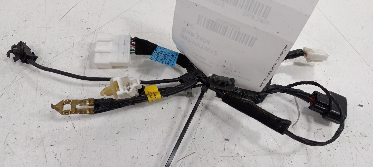 Hyundai Veloster Rear Back Trunk Lid Hatch Wire Wiring Harness 2012 2013 2014