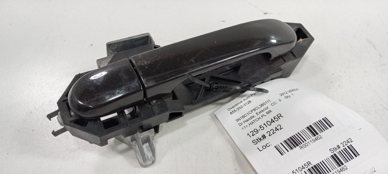 Passenger Right Door Handle Exterior Assembly Back Rear Fits 07-12 VERSA