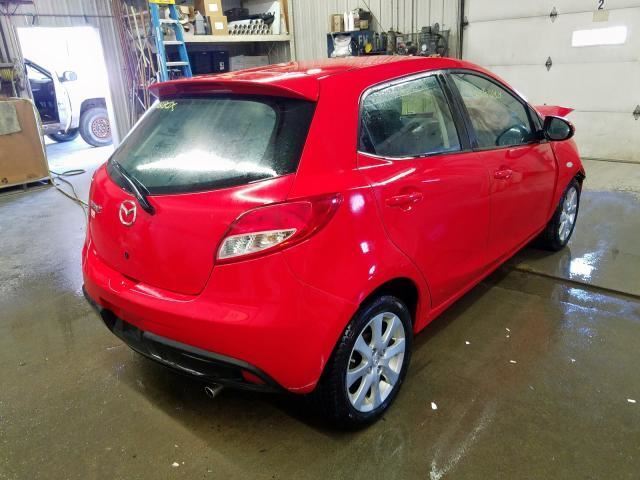 Passenger Right Rear Back Door Glass Window Fits 11-14 MAZDA 2