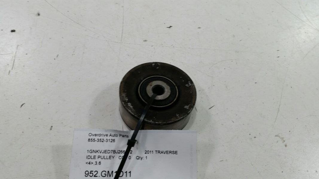 2011 Chevy Traverse Idler Idle Pulley 2009 2010 2011 2012