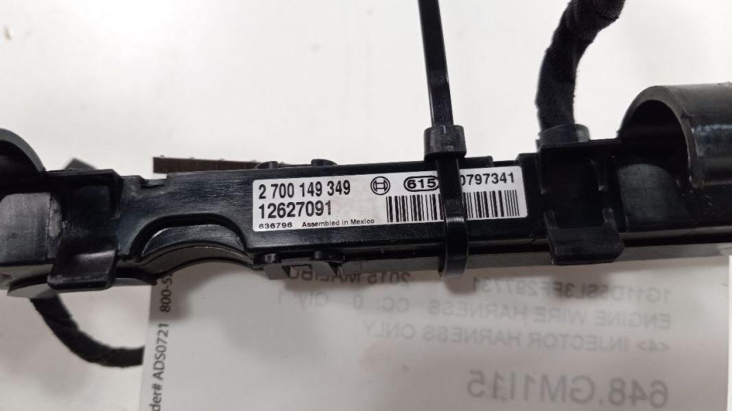 2015 MALIBU Engine Wire Wiring Harness