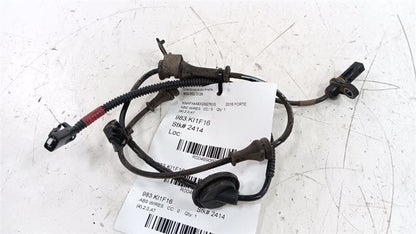 Kia Forte ABS Wheel Sensor Wire Wiring Harness Plug 2016 2015 2014