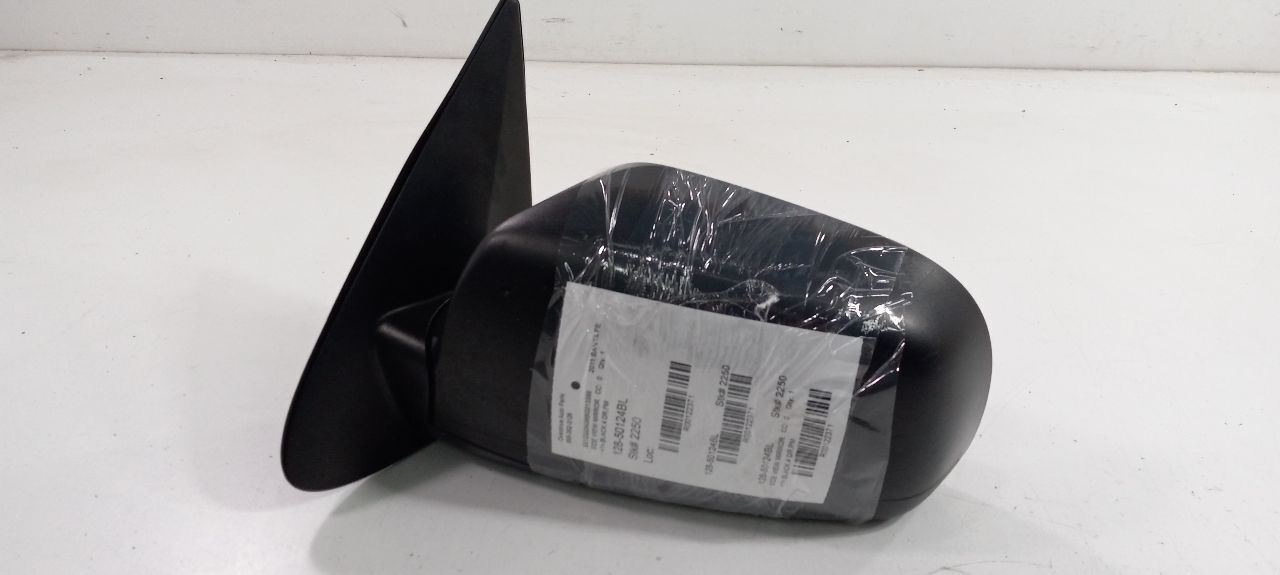 Driver Left Side View Mirror Power Heated Matte Black Fits 07-12 SANTA FE