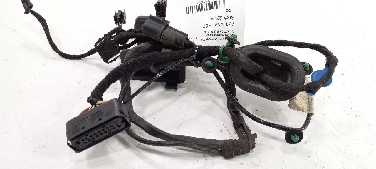 Volkswagen Rabbit Door Harness Wire Wiring Left Driver Rear 2006 2007 2008 2009