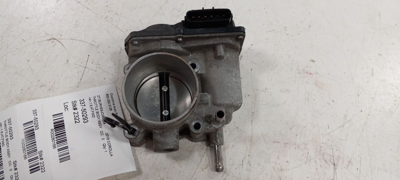 Throttle Body Throttle Valve Assembly Sedan 1.8L Fits 11-19 COROLLA