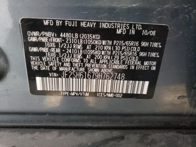 2009 FORESTER Engine Knock Sensor