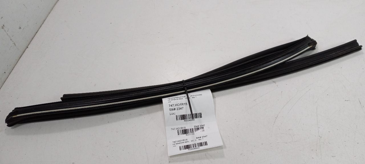 Honda Accord Door Glass Window Seal Rubber Left Driver Rear Back 2013 2014 2015