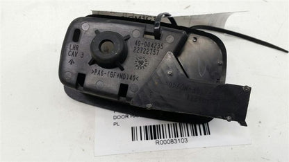 2010 Chevy Cobalt Door Handle Left Driver Rear Back Interior 2006 2007 2008 2009