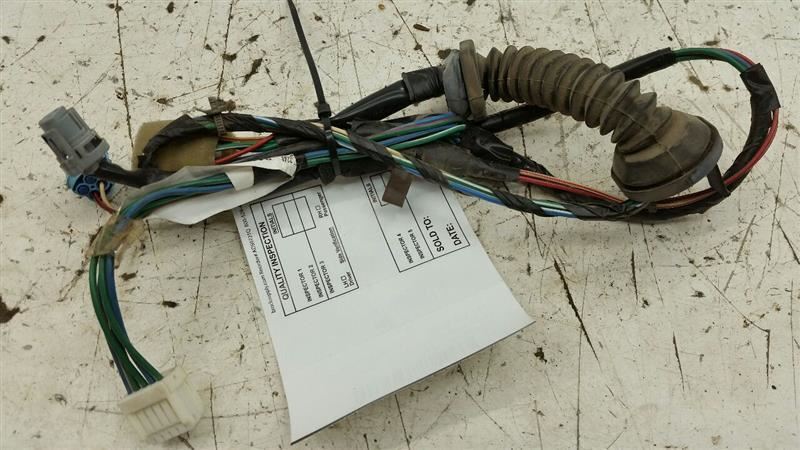 2006 Nissan Sentra Door Harness Wire Wiring Left Driver Rear 2002 2003 2004 2005