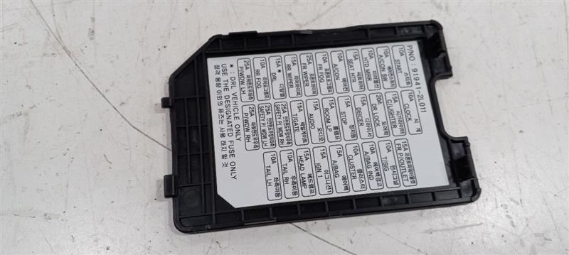 Hyundai Elantra Fuse Box Cover2009 2010 2011 2012