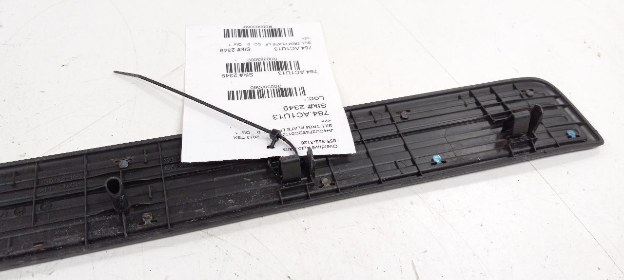 Acura TSX Sill Trim Plate Door Jam Threshold Left Driver Front 2014 2013 2012 11