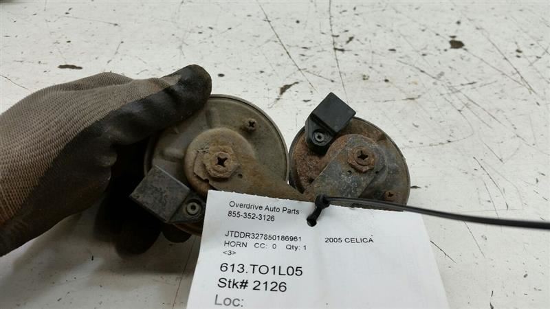 2005 Toyota Celica Horn 2001 2002 2003 2004