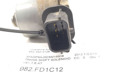 Fiesta Automatic Transmission Valve Shift Solenoid 2011 2012 2013 2014 2015