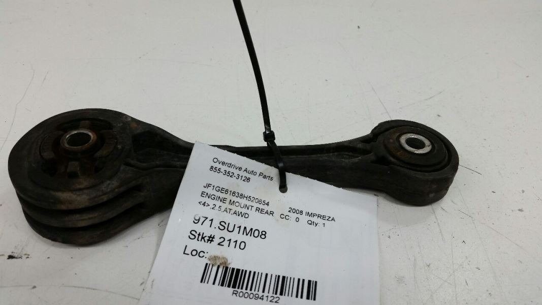 2008 Subaru Impreza Engine Motor Mount Rear Back OEM 2009 2010 2011