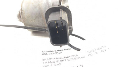 Fiesta Automatic Transmission Valve Shift Solenoid 2011 2012 2013 2014 2015