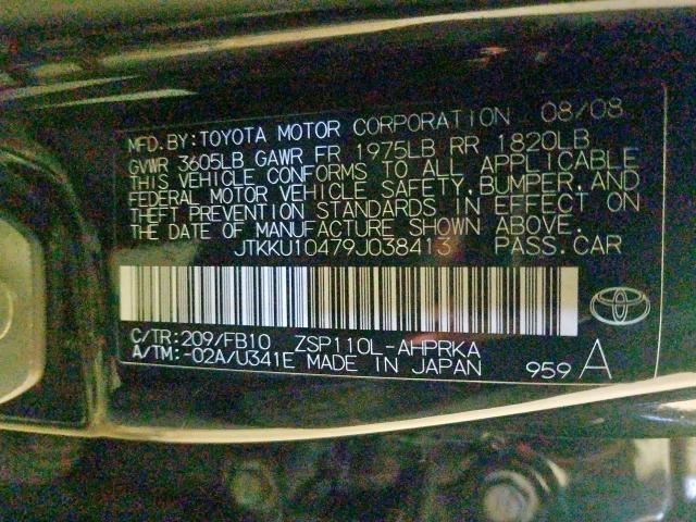 2009 XD Scion Speedometer Bezel Dash Surround Trim