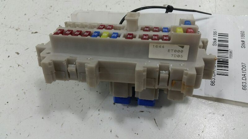 2007 Nissan Sentra Cabin Fuse Box Interior Inner Under Dash 2008 2009 2010 2011