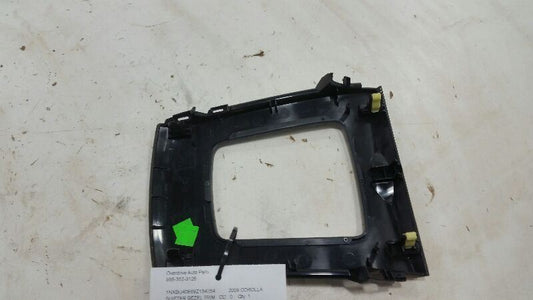 2009 Toyota Corolla Shifter Bezel Trim Shift Console Surround Trim 2008 2009