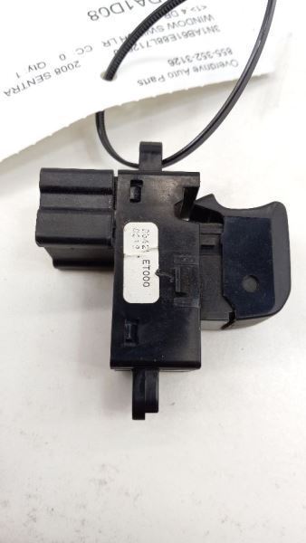 Sentra Window Switch Power Left Driver Side Rear 2007 2008 2009 2010 2011