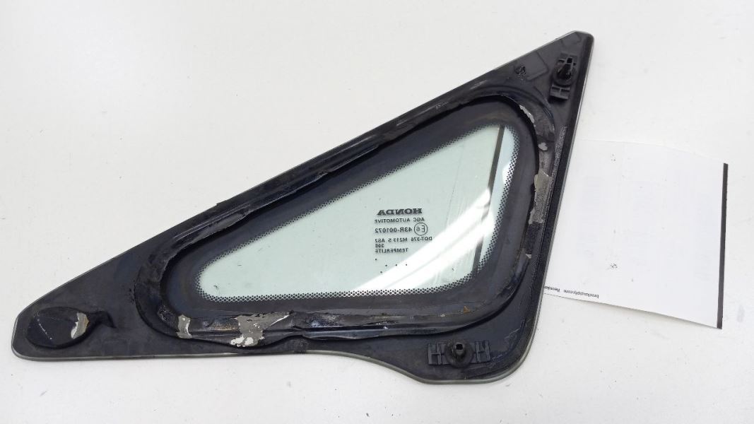 Passenger Right Front Pillar Windshield Glass Window Fits 06-11 CIVIC